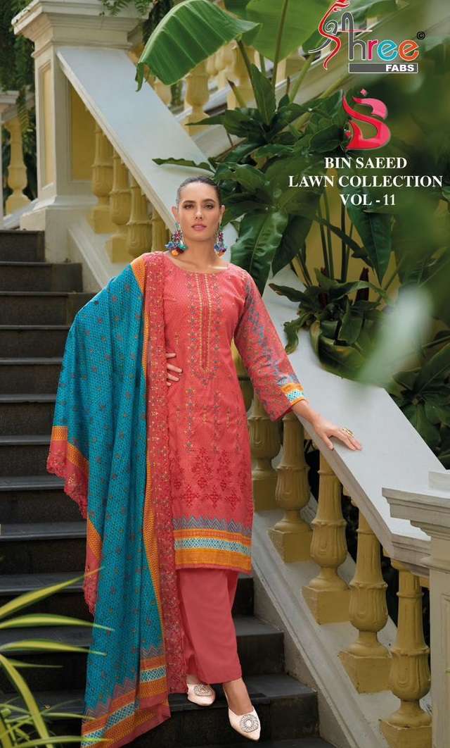 BIN SAEED LAWN COLLECTION VOL-11 Shree